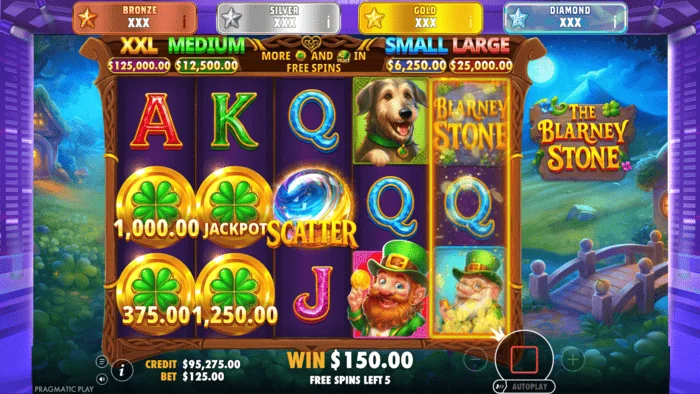 The Blarney Stone - Jackpot Reveal boonusrulett
